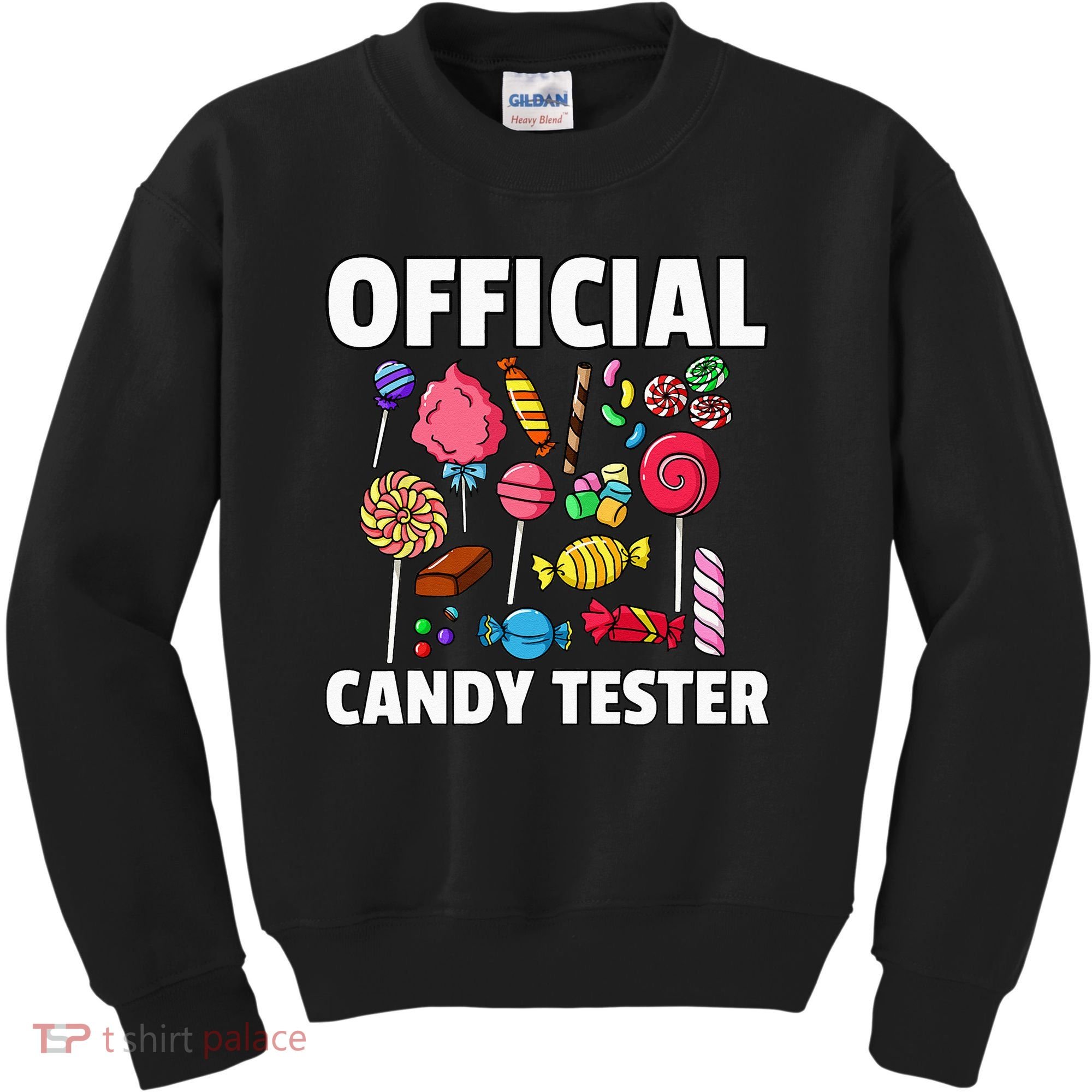Candy Tester Lollipop Sweets Gift Halloween Kids Kids Sweatshirt