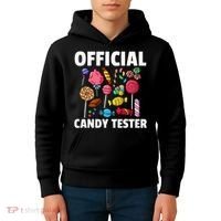 Candy Tester Lollipop Sweets Gift Halloween Kids Kids Hoodie thumb 4