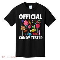 Candy Tester Lollipop Sweets Gift Halloween Kids Kids T-Shirt thumb 0