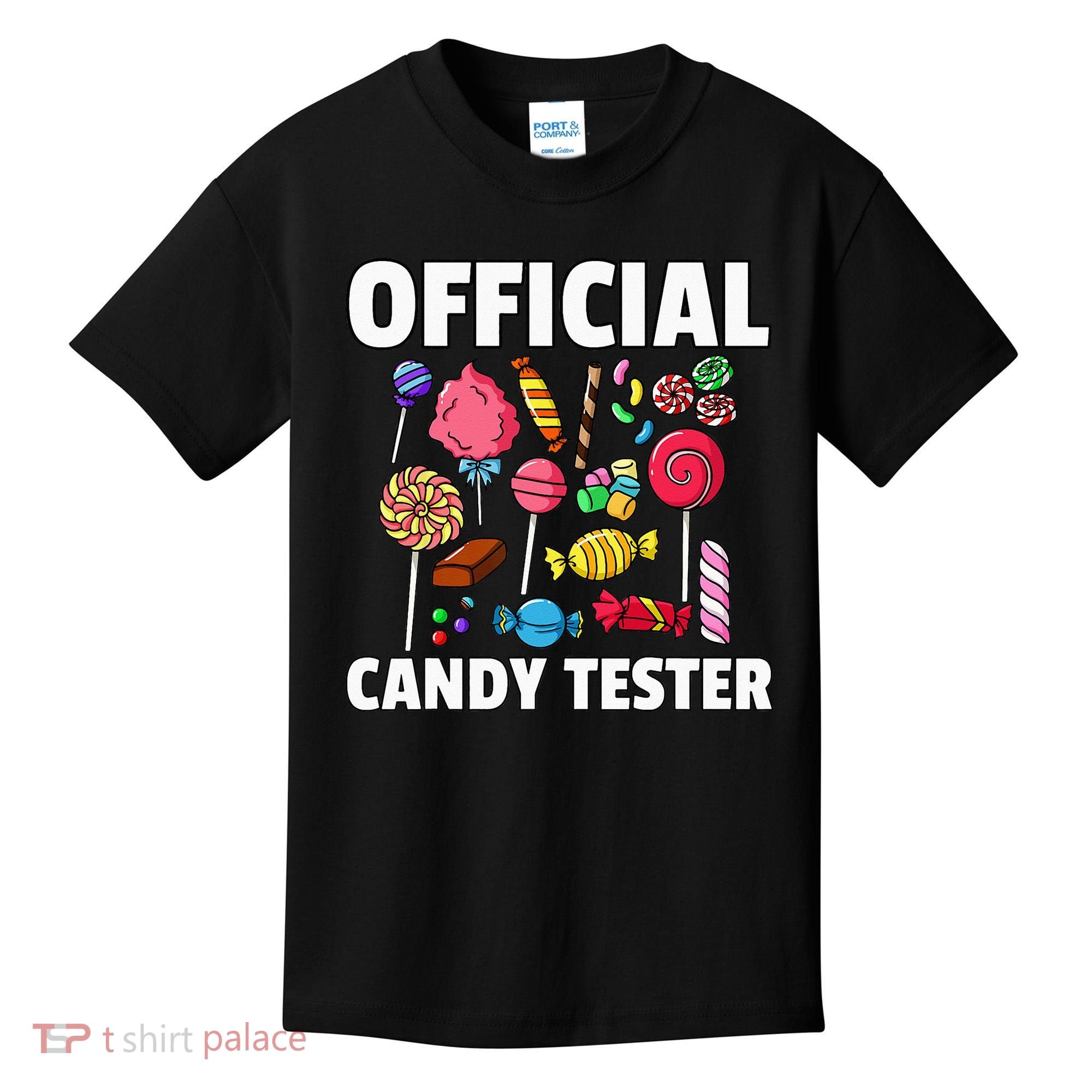 Candy Tester Lollipop Sweets Gift Halloween Kids Kids T-Shirt