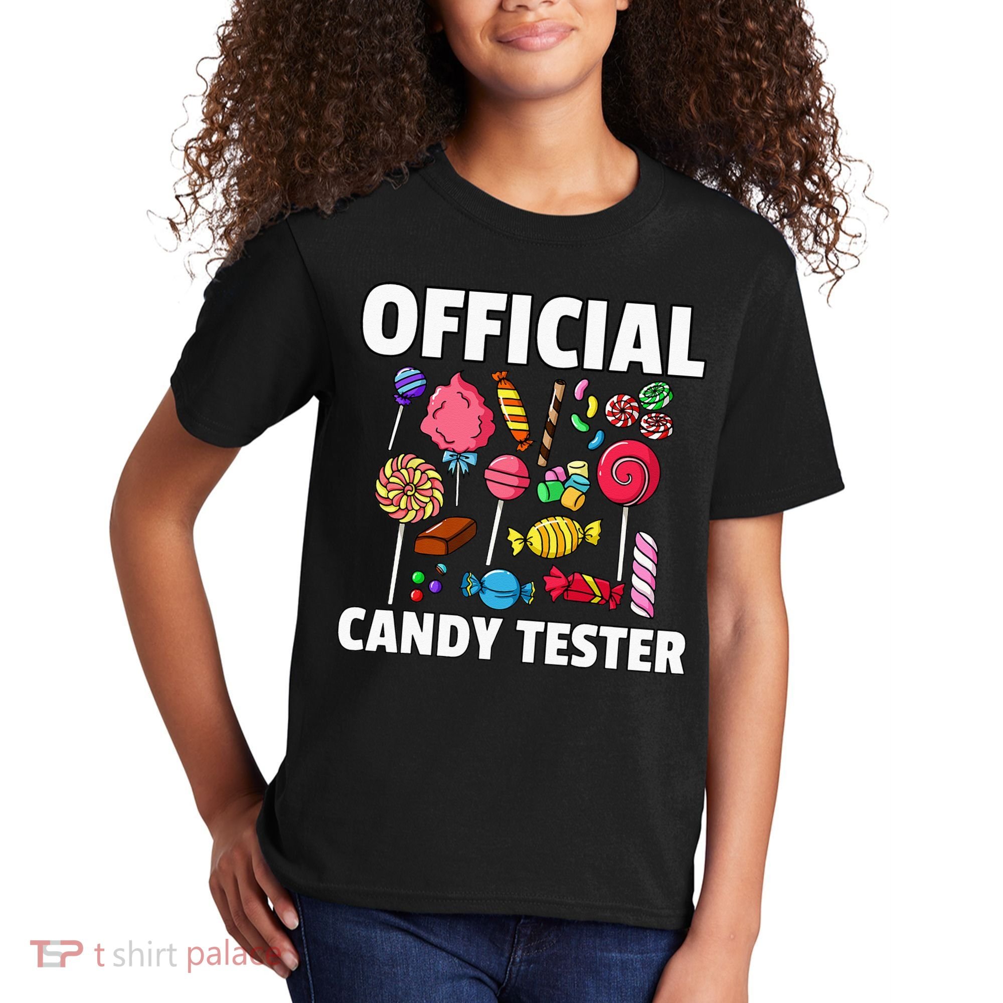 Candy Tester Lollipop Sweets Gift Halloween Kids Kids T-Shirt