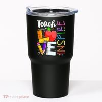 Cute Teach Love And Inspire Teacher Tumbler thumb 0
