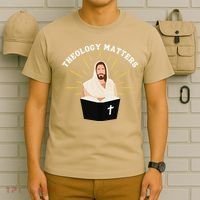 Cute Theology Matters Christian Retro Jesus Bible For Women T-Shirt thumb 6
