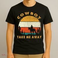 Cowboy Take Me Away S Vintage Country Music T-Shirt thumb 3