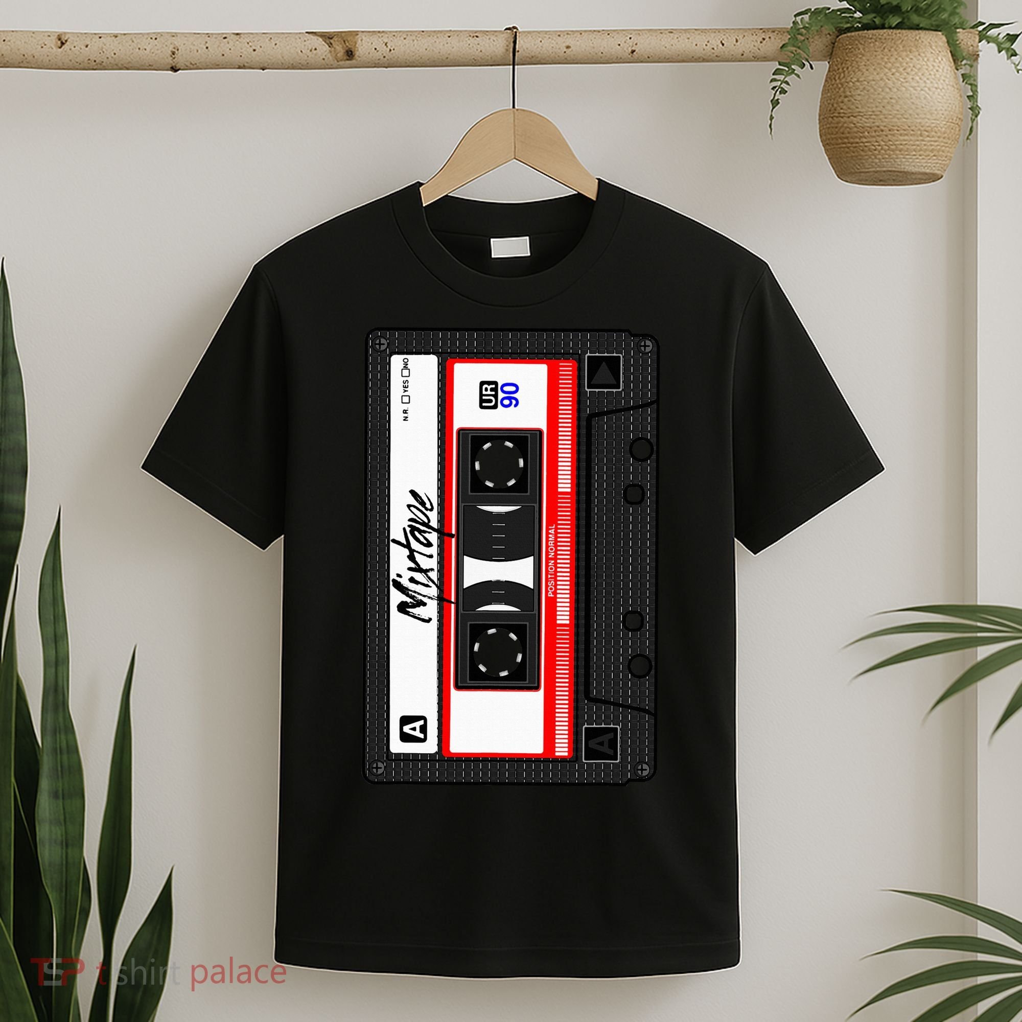Cassette Tape Music Mix Audio 90s Party 80s Outfit Cassette T-Shirt