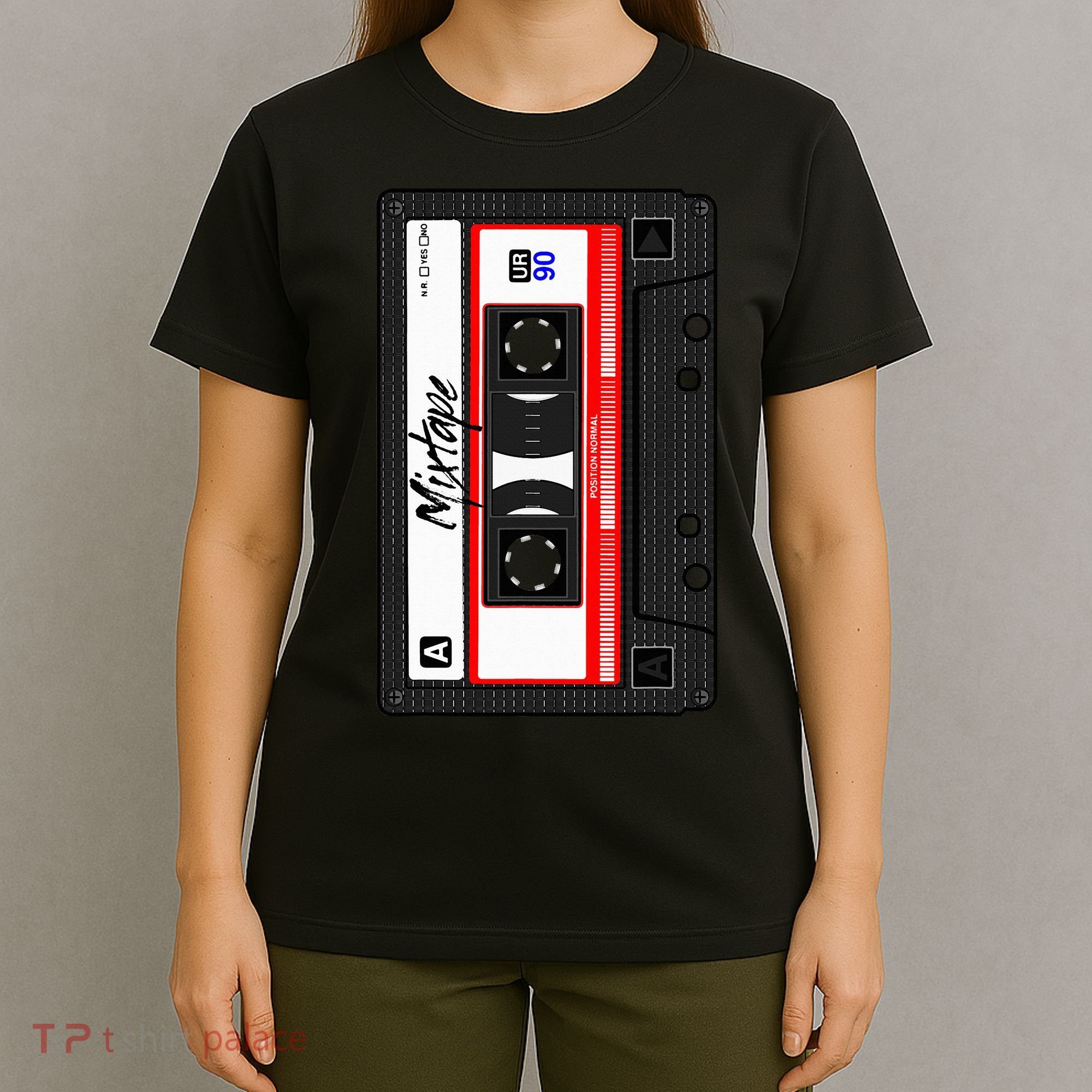 Cassette Tape Music Mix Audio 90s Party 80s Outfit Cassette T-Shirt