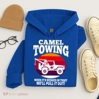 Camel Towing Meaningful Gift Funny Retro Camel Towing Funny Halloween Great Gift Hoodie thumb 4