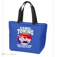 Camel Towing Meaningful Gift Funny Retro Camel Towing Funny Halloween Great Gift Tote Bag thumb 3