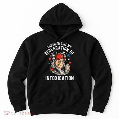 Consider This My Declaration Of Intoxication Hoodie