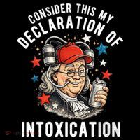 Consider This My Declaration Of Intoxication Long Sleeve Shirt thumb 2