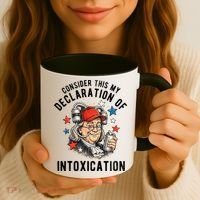 Consider This My Declaration Of Intoxication Coffee Mug thumb 3