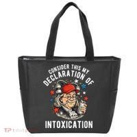 Consider This My Declaration Of Intoxication Tote Bag thumb 0