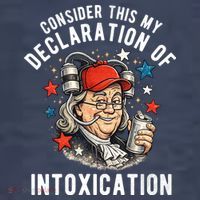 Consider This My Declaration Of Intoxication T-Shirt thumb 5