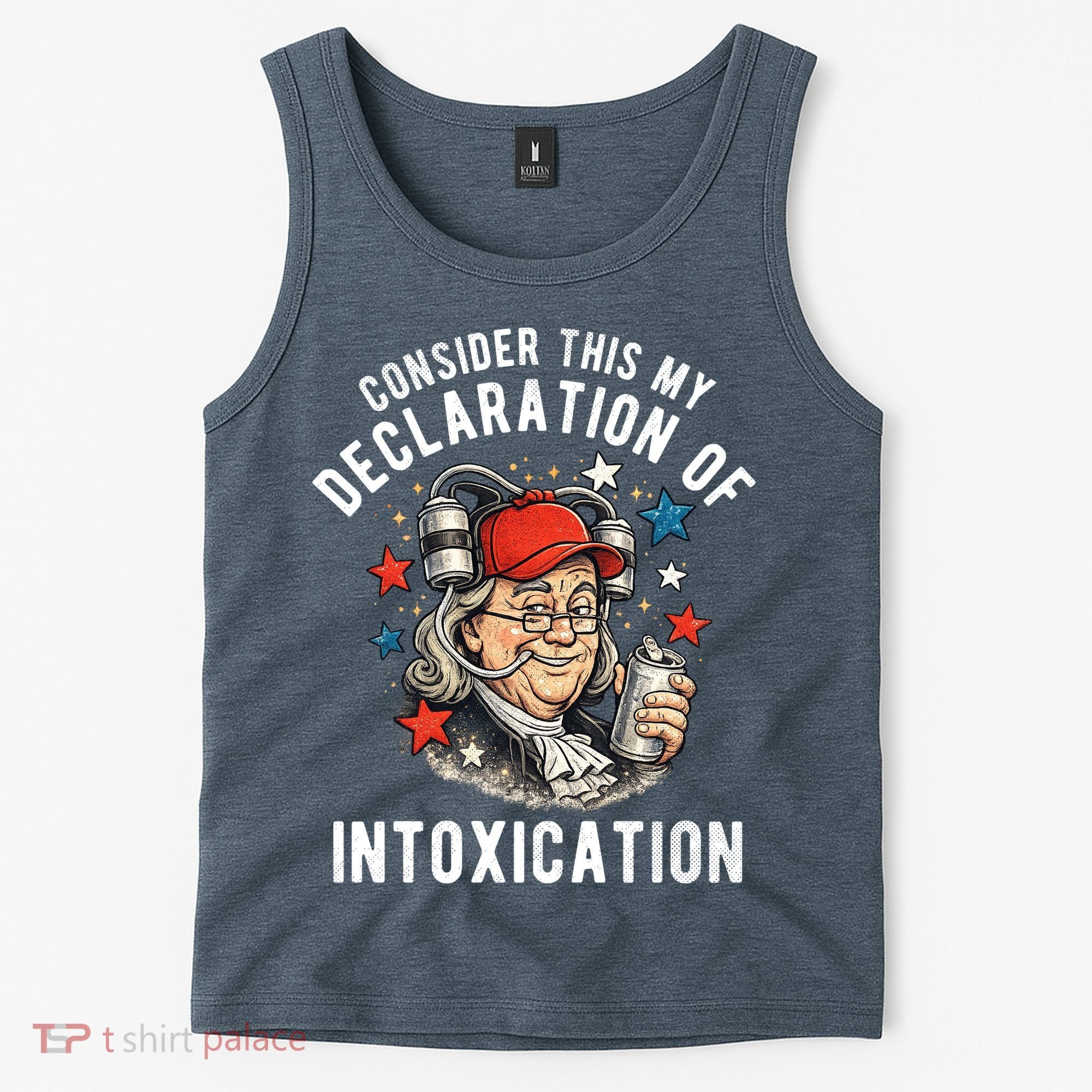 Consider This My Declaration Of Intoxication Tank Top