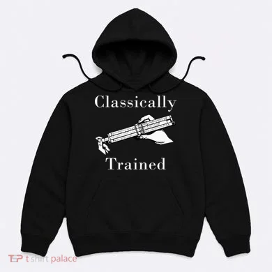 Classically Trained Mechanical Analog Calculator Slide Rule Hoodie