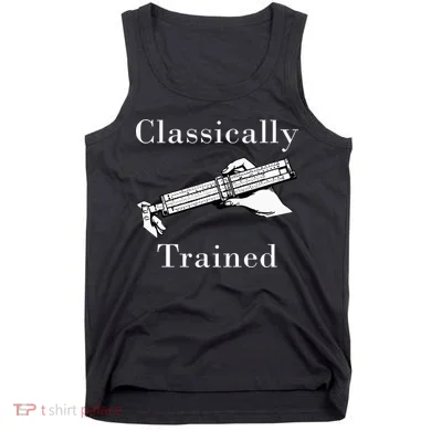 Classically Trained Mechanical Analog Calculator Slide Rule Tank Top