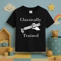 Classically Trained Mechanical Analog Calculator Slide Rule Toddler T-Shirt thumb 3