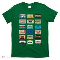 Cassette Tapes Mixtapes 1980s 1990s Radio Music T-Shirt thumb 0
