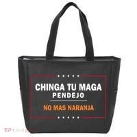 Chinga Tu Maga Pendejo No Mas Naranja Tote Bag thumb 0