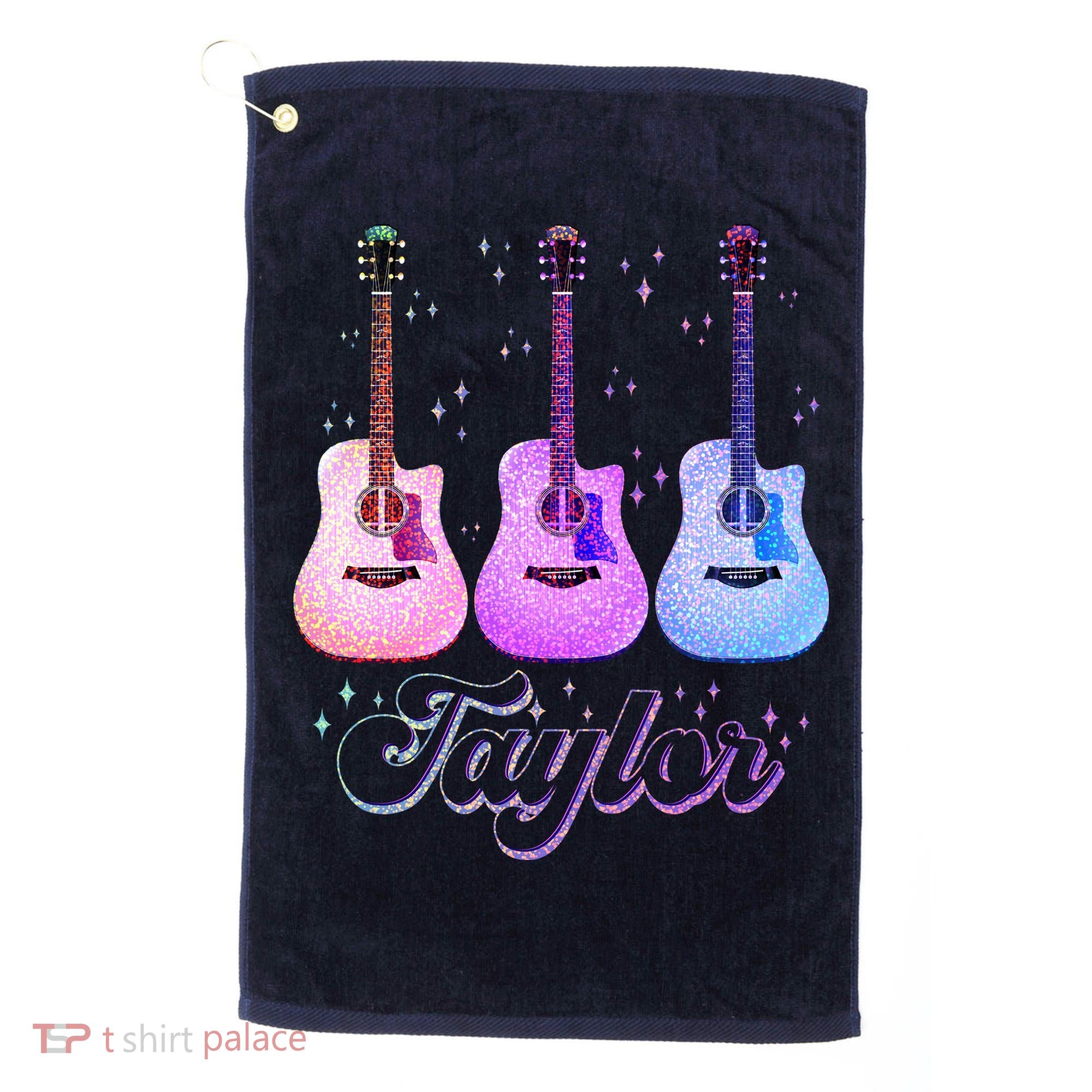 Cute Taylor Music Fan Lover Golf Towel