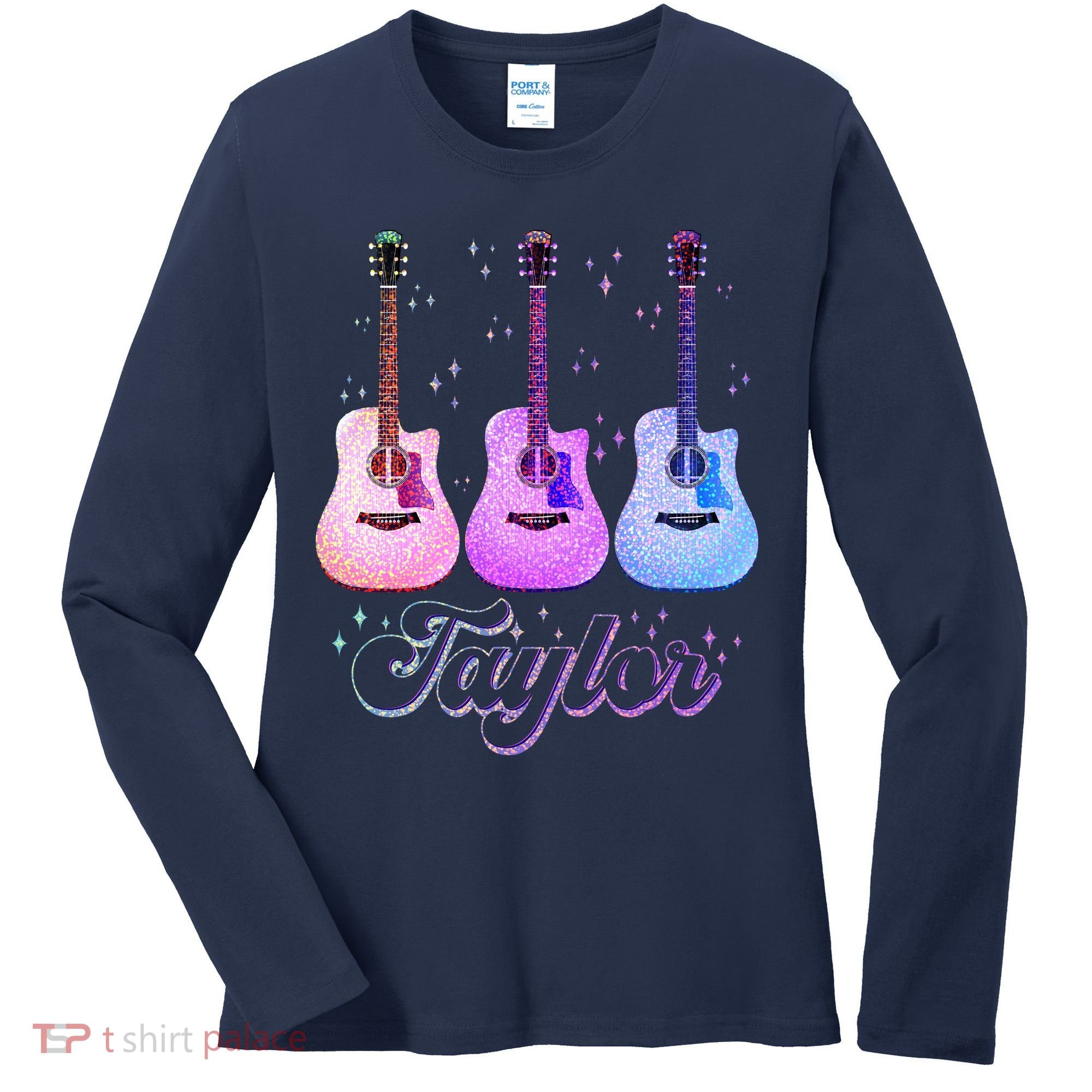 Cute Taylor Music Fan Lover Women's Long Sleeve Shirt