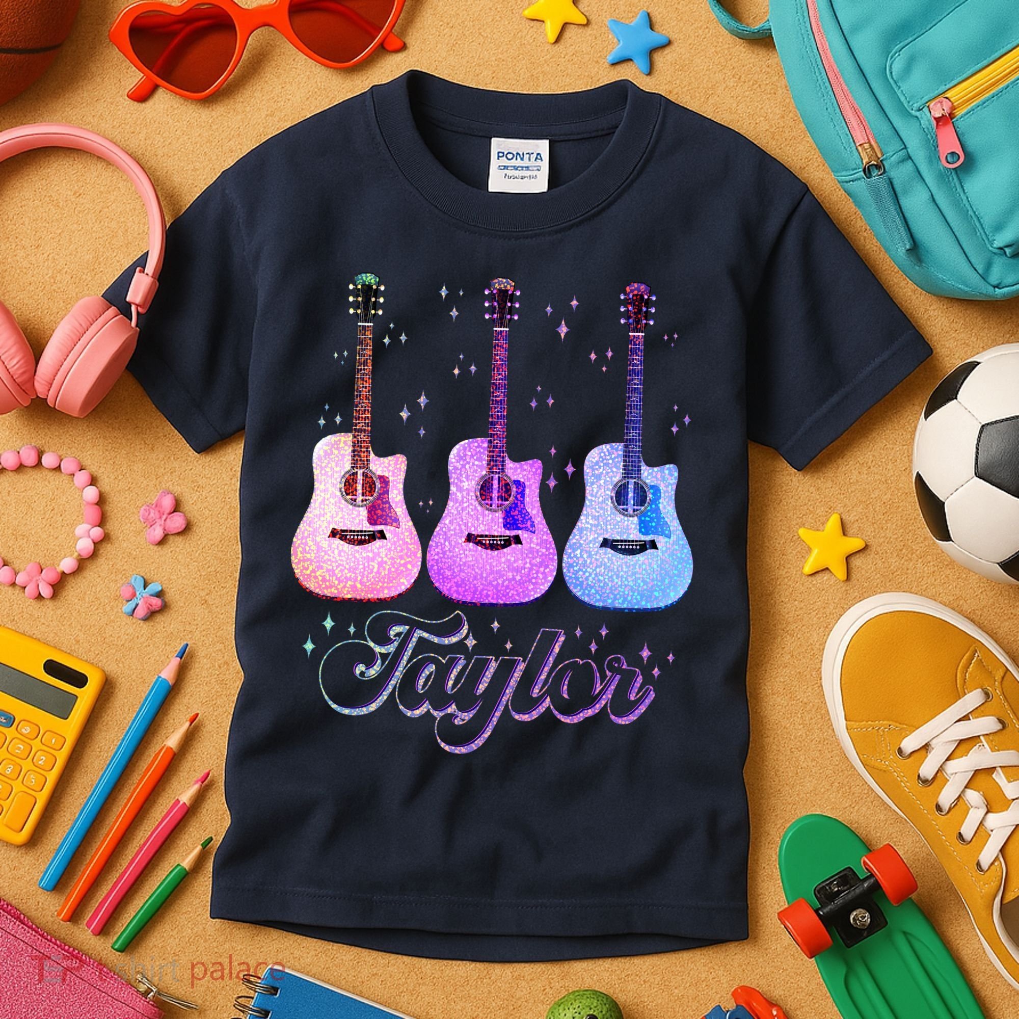 Cute Taylor Music Fan Lover Kids T-Shirt