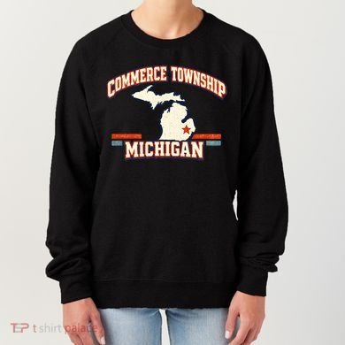 Commerce Township MI Classic Hometown Pride Women's Sweatshirt