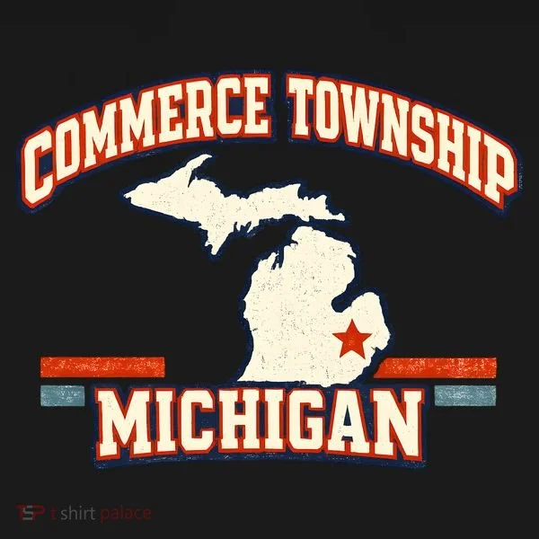 Commerce Township MI Classic Hometown Pride Bucket Hat