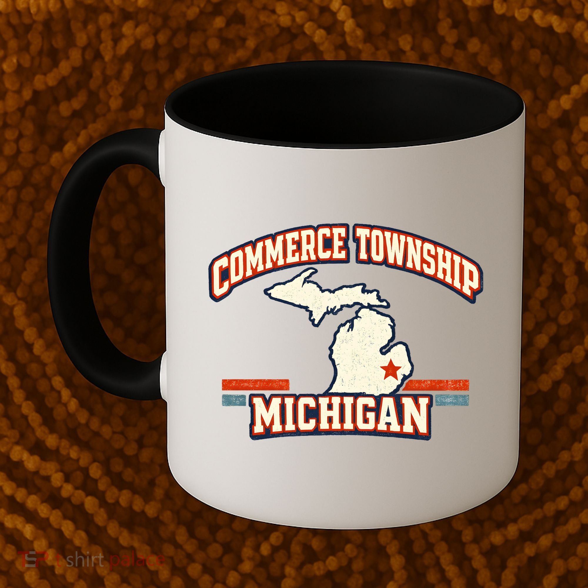 Commerce Township MI Classic Hometown Pride Coffee Mug