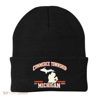 Commerce Township MI Classic Hometown Pride Beanie