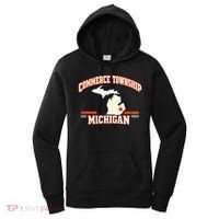 Commerce Township MI Classic Hometown Pride Women's Hoodie thumb 0