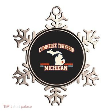 Commerce Township MI Classic Hometown Pride Ornament