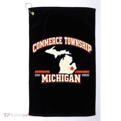 Commerce Township MI Classic Hometown Pride Golf Towel