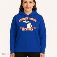 Commerce Township MI Classic Hometown Pride Hoodie thumb 5
