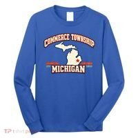 Commerce Township MI Classic Hometown Pride Long Sleeve Shirt thumb 0