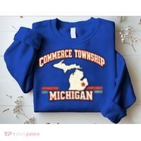 Commerce Township MI Classic Hometown Pride Sweatshirt thumb 2