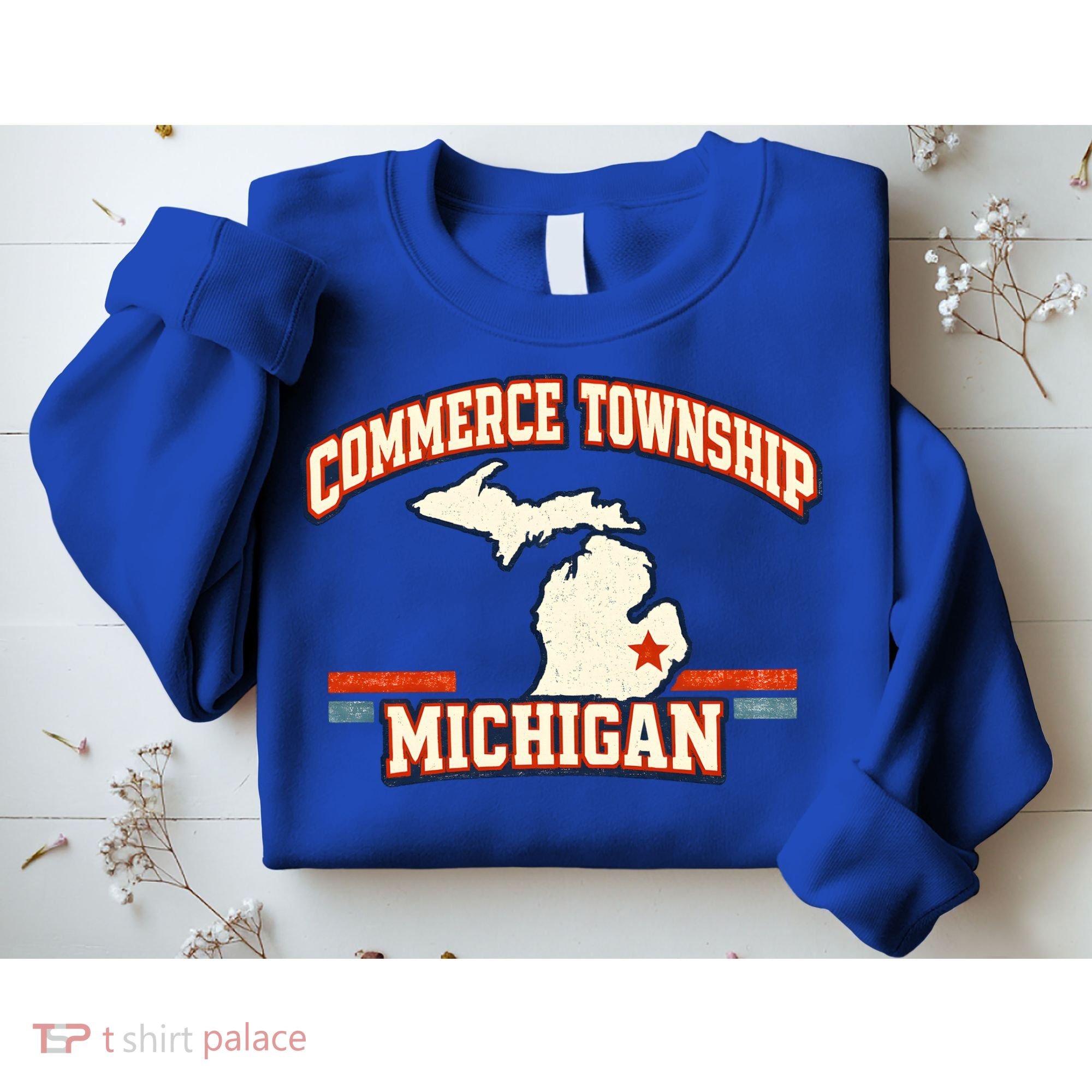 Commerce Township MI Classic Hometown Pride Sweatshirt