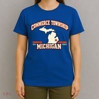 Commerce Township MI Classic Hometown Pride T-Shirt thumb 4