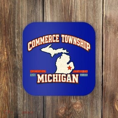 Commerce Township MI Classic Hometown Pride Coaster