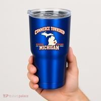 Commerce Township MI Classic Hometown Pride Tumbler thumb 2
