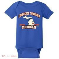 Commerce Township MI Classic Hometown Pride Baby Bodysuit thumb 0