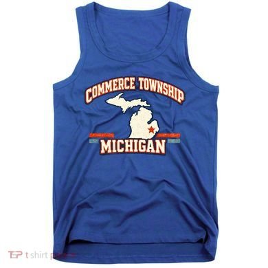 Commerce Township MI Classic Hometown Pride Tank Top