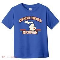 Commerce Township MI Classic Hometown Pride Toddler T-Shirt thumb 0