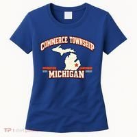 Commerce Township MI Classic Hometown Pride Women's T-Shirt thumb 0