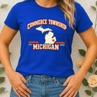 Commerce Township MI Classic Hometown Pride Women's T-Shirt thumb 2