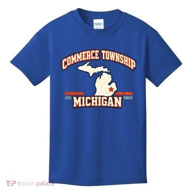 Commerce Township MI Classic Hometown Pride Kids T-Shirt