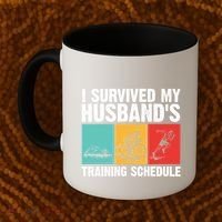 Cool Triathlon Mom Swimming Running Swim Bike Run Gift Coffee Mug thumb 2