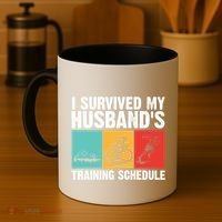 Cool Triathlon Mom Swimming Running Swim Bike Run Gift Coffee Mug thumb 4