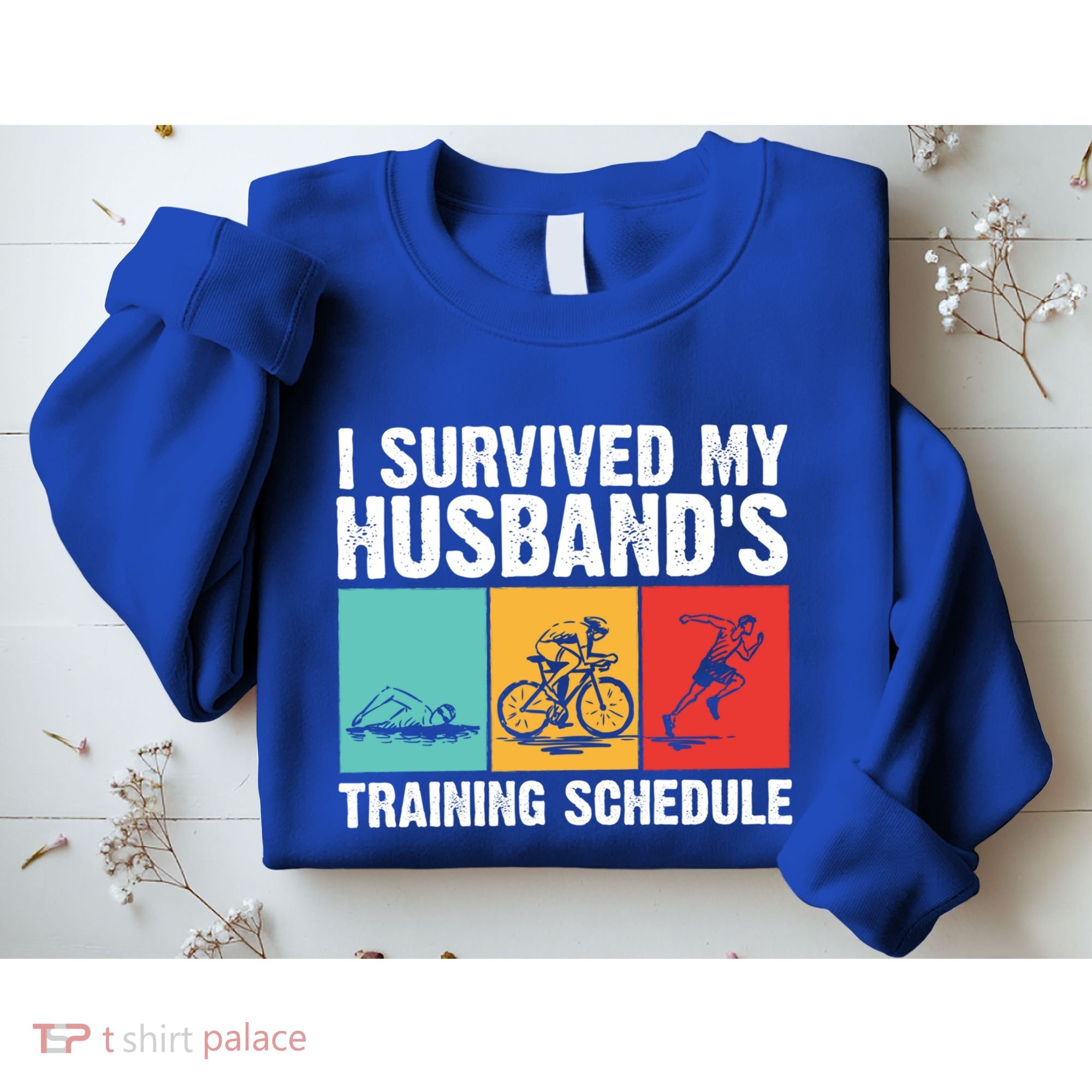 Cool Triathlon Mom Swimming Running Swim Bike Run Gift Sweatshirt