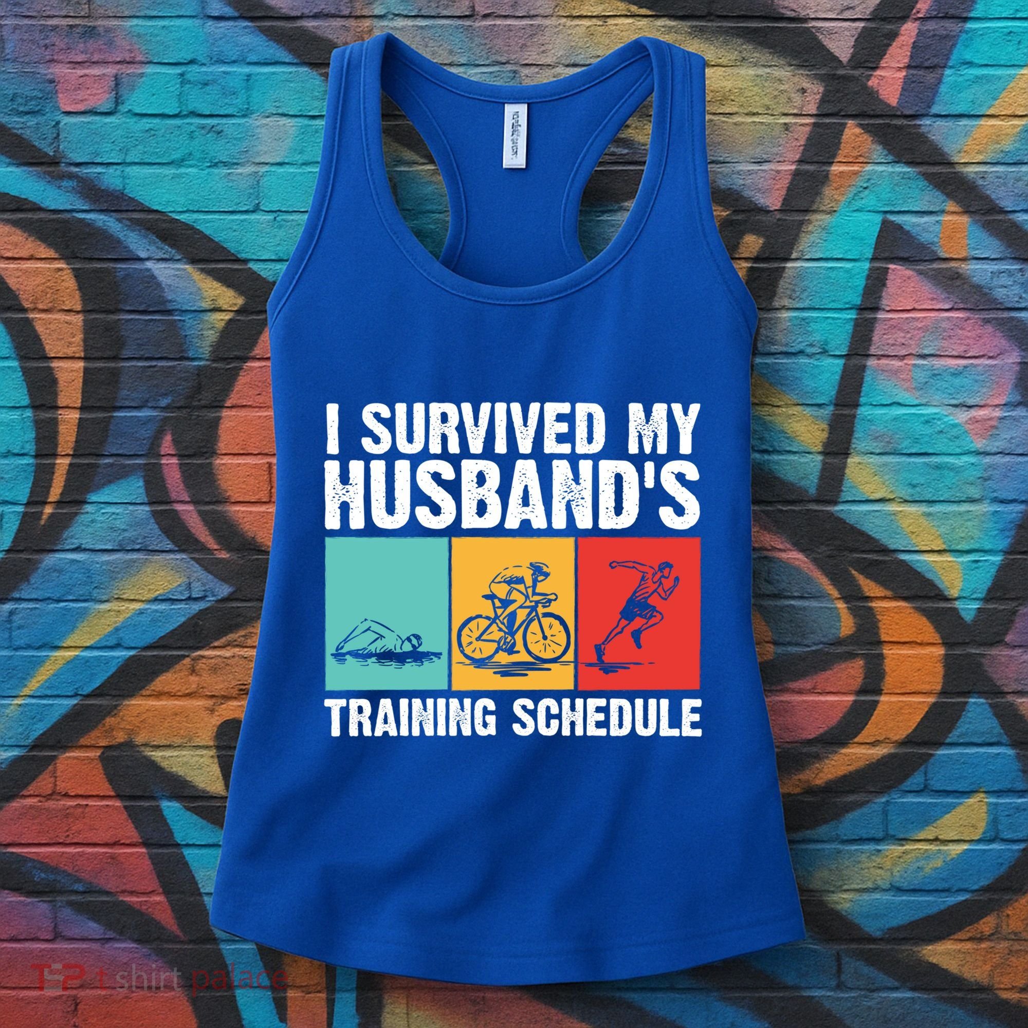 Cool Triathlon Mom Swimming Running Swim Bike Run Gift Women's Tank Top